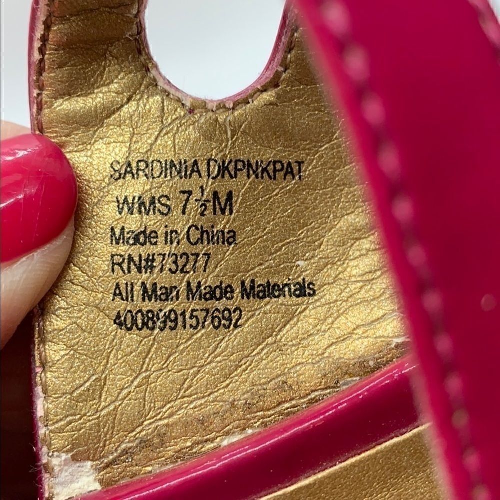 Dana Bachman pink straps slip on heels - Picture 6 of 8